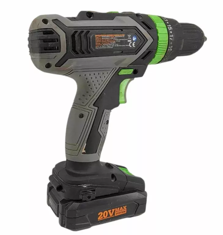 AKUMULATOROWA WIERTARKA UDAROWA NITEO TOOLS 20VCID0023-21 20V