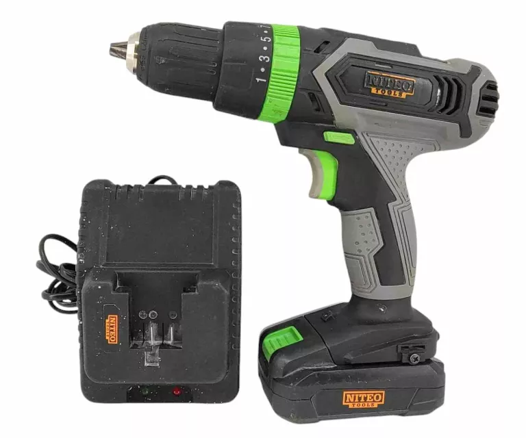 AKUMULATOROWA WIERTARKA UDAROWA NITEO TOOLS 20VCID0023-21 20V