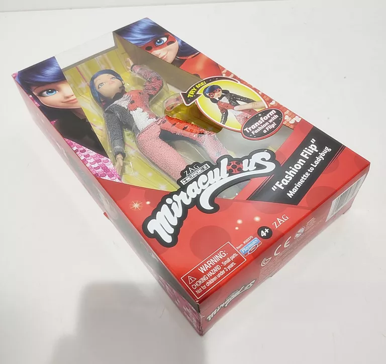 LALKA ZAG HEROEZ MIRACULOUS FASHION FLIP BIEDRONKA