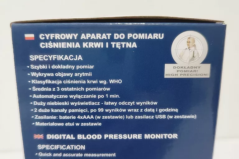 CISNIENIOMIERZ CYFROWY TECH-MED TMA-10 #KOMPLET