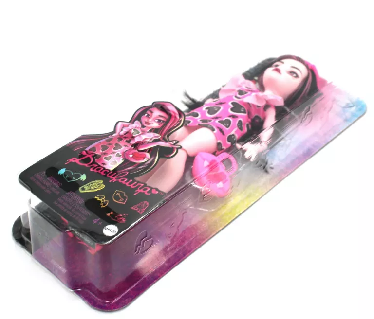 LALKA MATTEL MONSTER HIGH DRACULAURA 29 CM DLA DZIEWCZYNKI