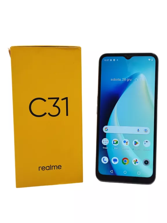 TELEFON REALME C31 3/32 GB 6,50" 5000 MAH 4G LTE DUAL SIM W PUDEŁKU