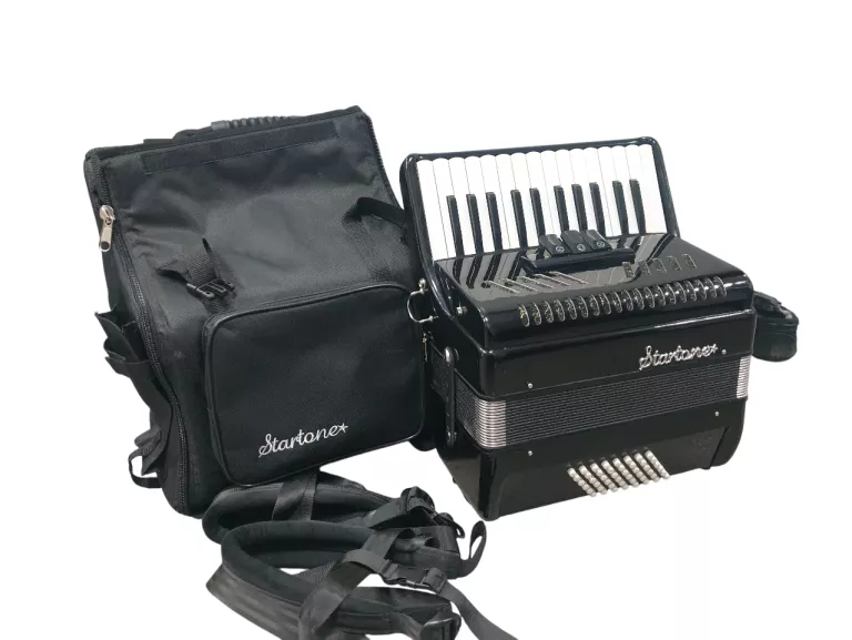 AKORDEON STARTONE PIANO ACCORDION 48 BLACK MKII
