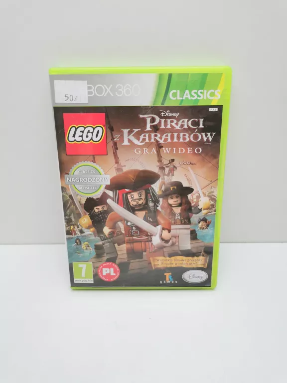 GRA NA XBOX 360-> LEGO PIRACI Z KARAIBÓW