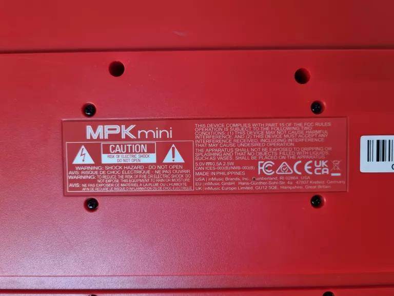 KLAWIATURA STERUJĄCA AKAI MPK MINI + KABEL