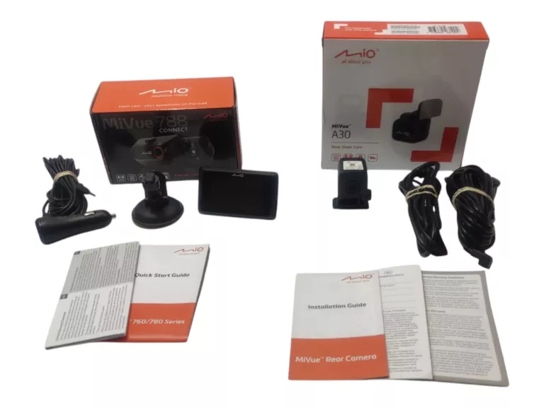 VIDEOREJSTRATOR MIO MIVUE 788 CONNECT + KAMERA COFANIA MIO MIVUE A30
