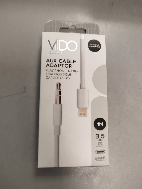 VIDO KABELEK MINI JACK-IPHONE 1M