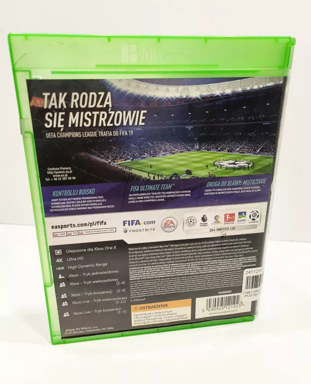 GRA NA XBOX ONE FIFA 20 (PUD OD FIFY 19)