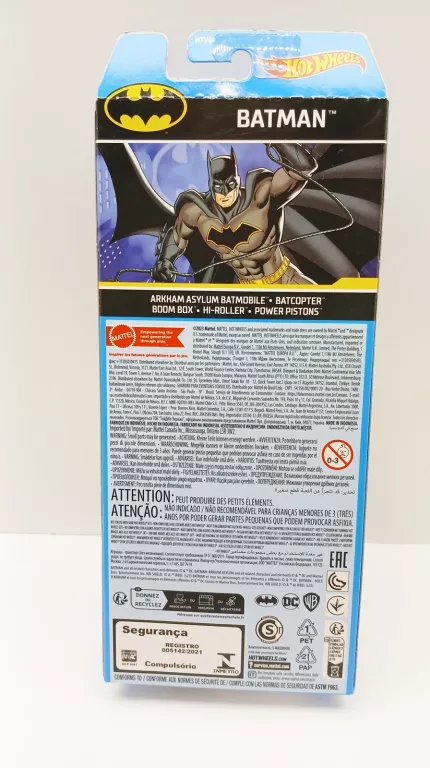 HOT WHEELS 5PAK AUTKA ZESTAW POJAZDÓW BATMAN