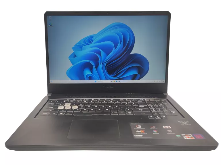 LAPTOP ASUS TUF GAMING FX705D 17,3" 120HZ R5-3550H 8/512GB GTX1650 W11