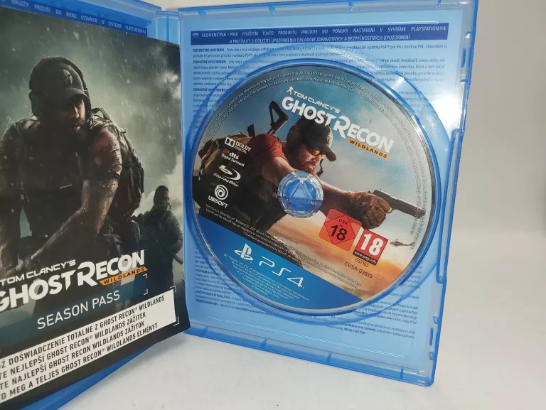 GRA NA PS4 TOM CLANCY'S GHOST RECON WILDLANDS