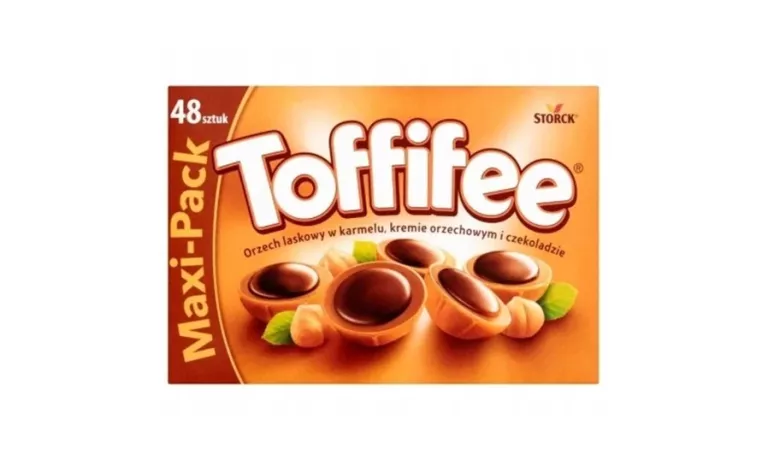 TOFFIFEE CZEKOLADKI BOMBONIERKA MAXI PACK 48 SZT 400G