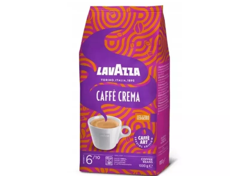 ORYGINALNA KAWA ZIARNISTA LAVAZZA LEGGERO CAFFE CREMA 1000G