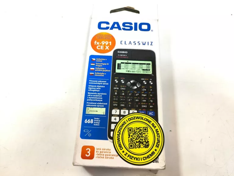 KALKULATOR CASIO CLASSWIZ FX-991