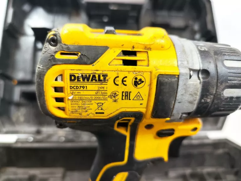 WKRĘTARKA DEWALT DCD796 + AKU WAL