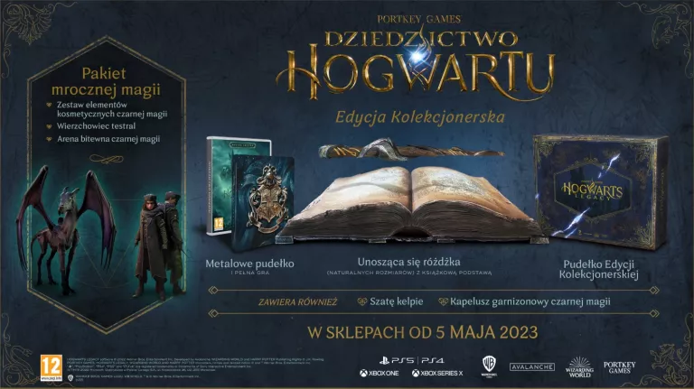 DZIEDZICTWO HOGWARTU EDYCJA KOLEKCJONERSKA PS4 5051895415610