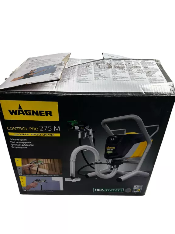 WAGNER CONTROL PRO 275M AGREGAT MALARSKI + AKCESORIA! KARTON!!