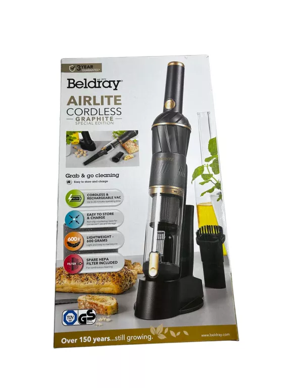 ODKURZACZ BELDRAY AIRLITE CORDLESS - STAN IGŁA!!