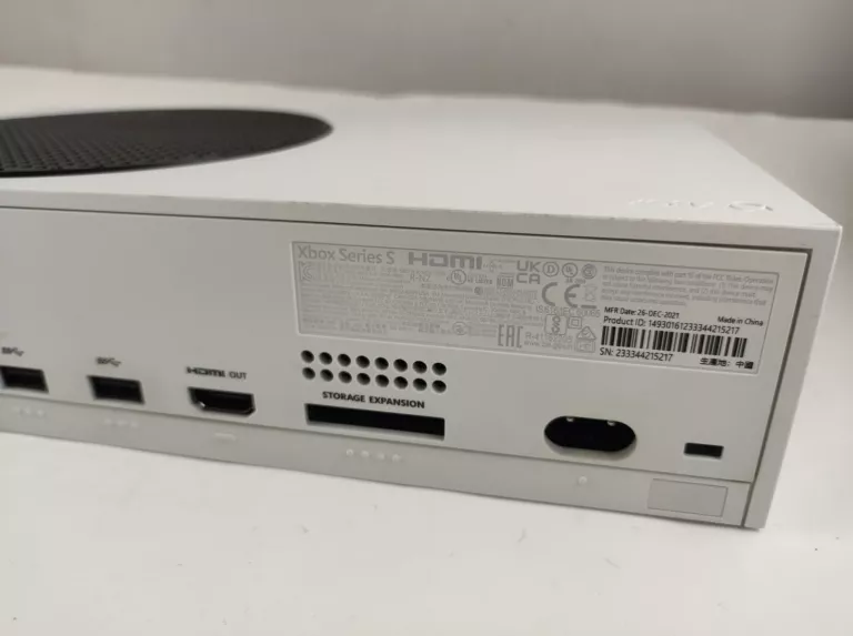 KONSOLA XBOX SERIES S 512GB SOLO