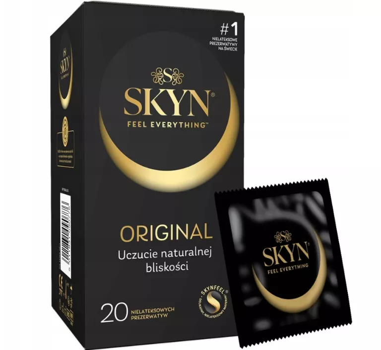 SKYN ORIGINAL PREZERWATYWY BEZ LATEKSU KLASYCZNE 20 SZT. 5011831090776