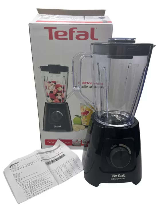 BLENDER KIELICHOWY TEFAL BL420838 600W CZARNY POWYSTAWOWY!
