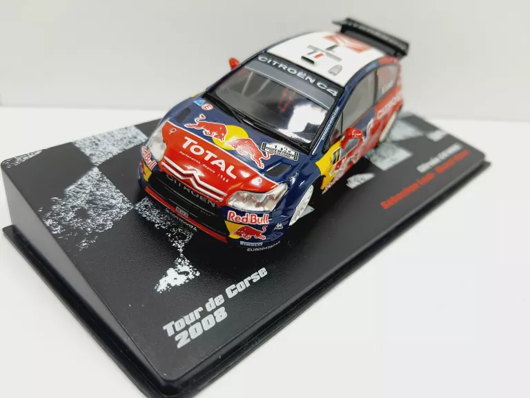 5) CITROEN C4 WRC LOEB/ELENA RALLY CARS DEAGOSTINI 1:43
