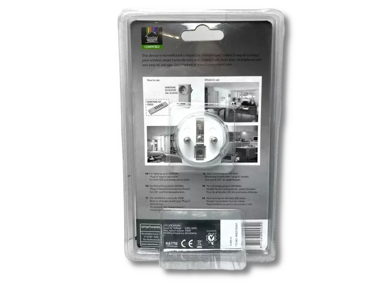 ŚCIEMNIACZ PRZELOTOWY KLASYCZNY SMARTWARES SH5-RPD-02A