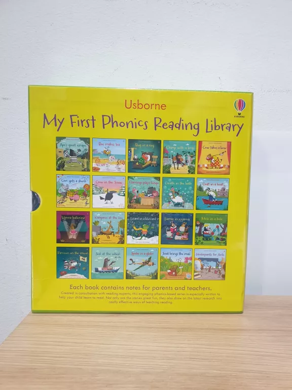 MY FIRST PHONICS READING LIBRARY WITH FREE AUDIO ONLINE PHONICS READERS