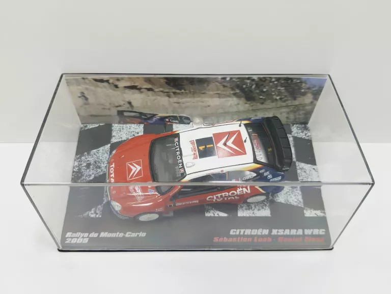 3) CITROEN XSARA WRS LOAB/ELENA RALLY CARS DEAGOSTINI 1:43