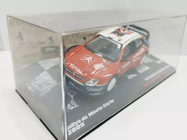 3) CITROEN XSARA WRS LOAB/ELENA RALLY CARS DEAGOSTINI 1:43