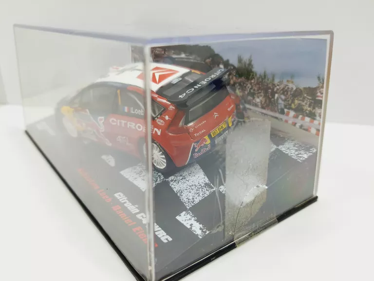 5) CITROEN C4 WRC LOEB/ELENA RALLY CARS DEAGOSTINI 1:43
