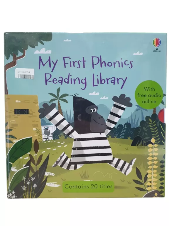 MY FIRST PHONICS READING LIBRARY WITH FREE AUDIO ONLINE PHONICS READERS