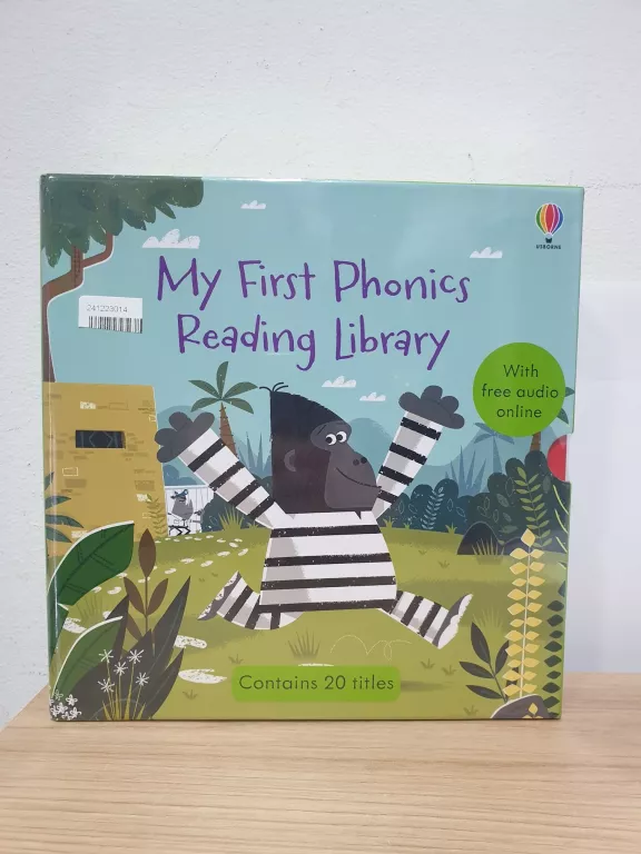 MY FIRST PHONICS READING LIBRARY WITH FREE AUDIO ONLINE PHONICS READERS