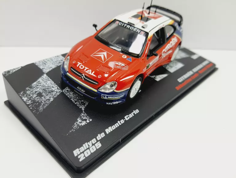 3) CITROEN XSARA WRS LOAB/ELENA RALLY CARS DEAGOSTINI 1:43
