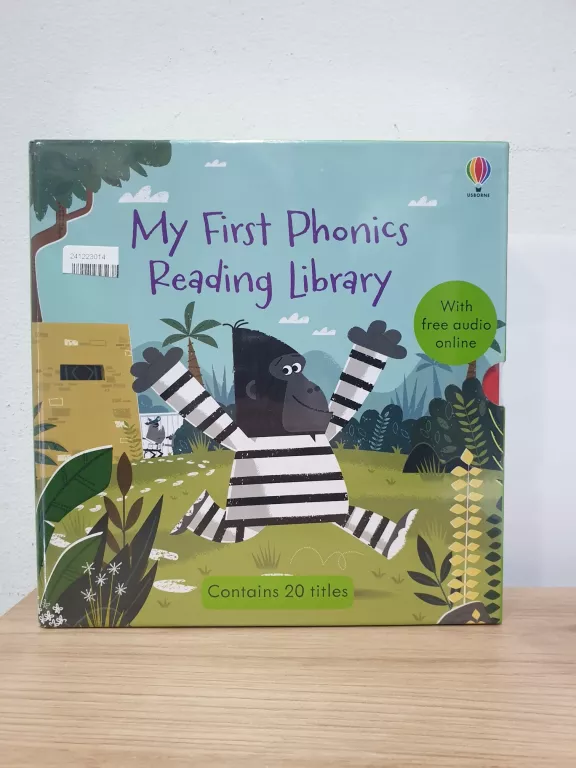 MY FIRST PHONICS READING LIBRARY WITH FREE AUDIO ONLINE PHONICS READERS