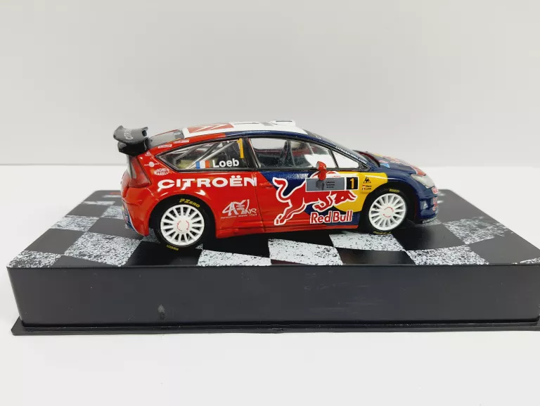 5) CITROEN C4 WRC LOEB/ELENA RALLY CARS DEAGOSTINI 1:43