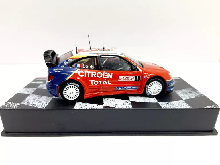 3) CITROEN XSARA WRS LOAB/ELENA RALLY CARS DEAGOSTINI 1:43