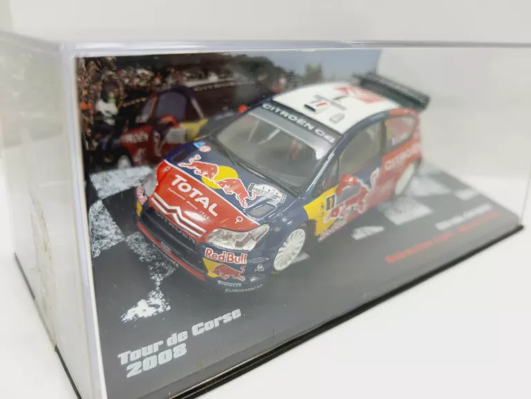 5) CITROEN C4 WRC LOEB/ELENA RALLY CARS DEAGOSTINI 1:43