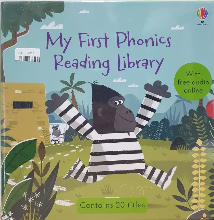 MY FIRST PHONICS READING LIBRARY WITH FREE AUDIO ONLINE PHONICS READERS