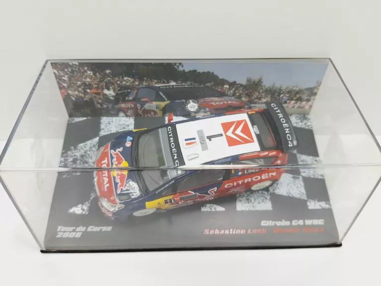 5) CITROEN C4 WRC LOEB/ELENA RALLY CARS DEAGOSTINI 1:43