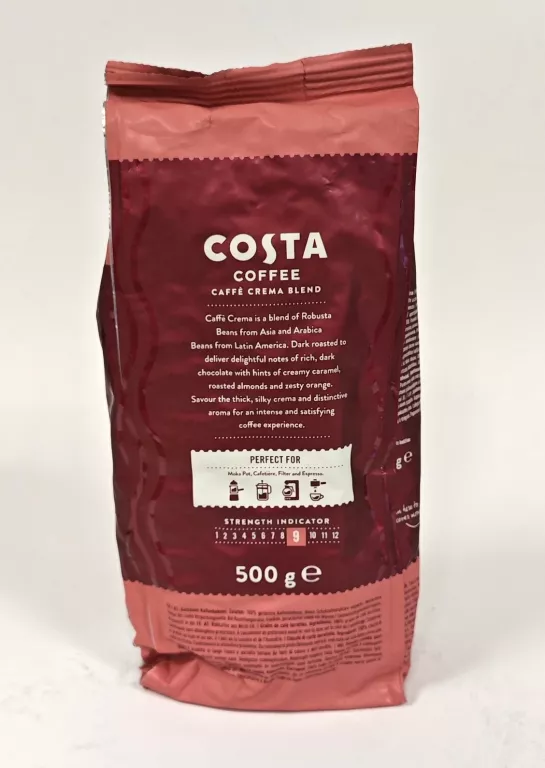 KAWA ZIARNISTA COSTA COFFEE CREMA BLEND 500G