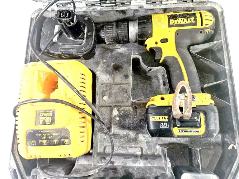 WKRĘTARKA DEWALT DC727 + 2 AKUMULATORY + ŁADOWARKA + WALIZKA