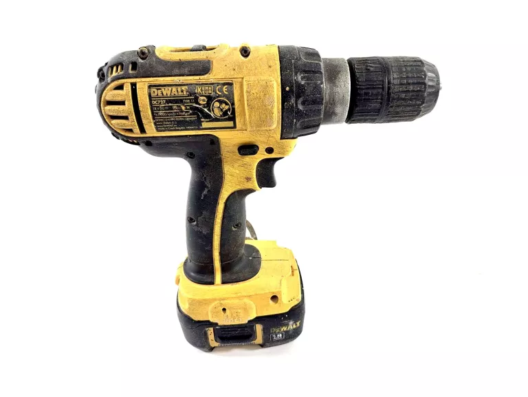 WKRĘTARKA DEWALT DC727 + 2 AKUMULATORY + ŁADOWARKA + WALIZKA
