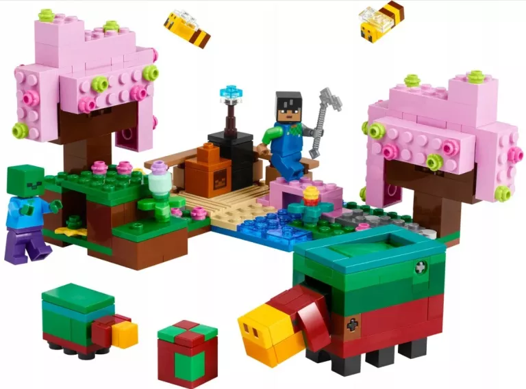 LEGO MINECRAFT OGRÓD KWITNĄCEJ WIŚNI 21260 WIŚNIOWY OGRÓD