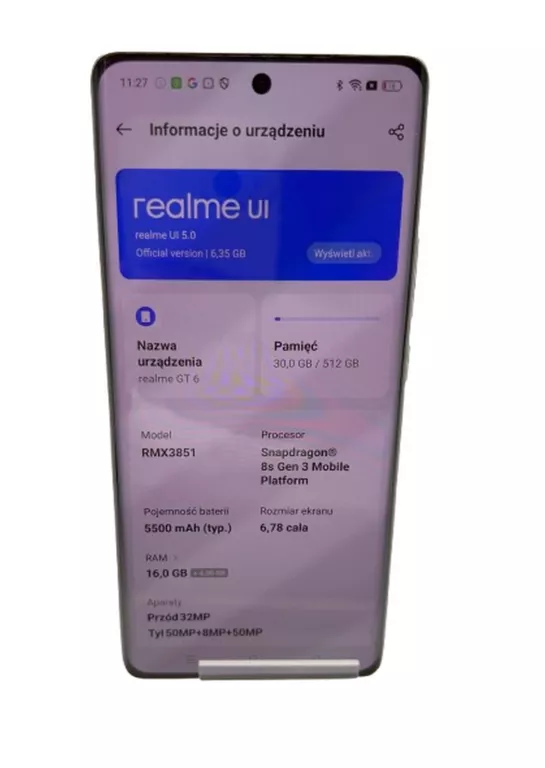 TELEFON REALME GT6 16/512 GB
