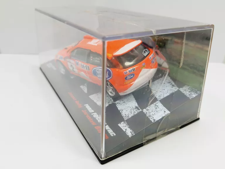 23) FORD FOCUS WRC KULIG/BARAN RAJD POLSKI 2001 RALLY CARS DEAGOSTINI 1:43
