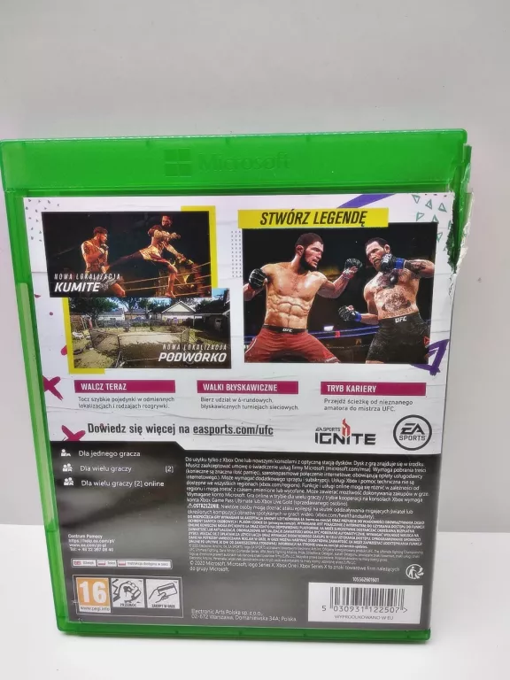 GRA NA XBOX ONE UFC 4