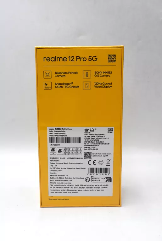 TELEFON REALME 12 PRO 5G 12/256GB