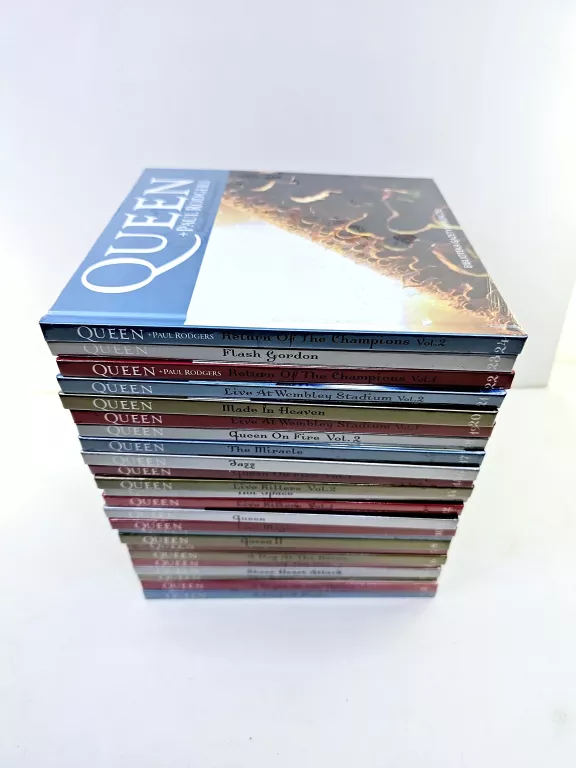 DYSKOGRAFIA QUEEN GAZETA WYBORCZA 24 CD KOLEKCJA