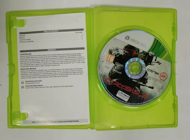 GRA XBOX 360 CRYSIS 3